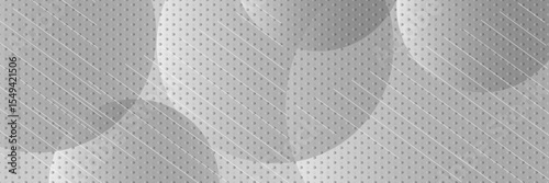  Futuristic Gray Grid with Organic Flow. vector illustration