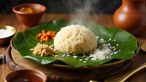 Steaming Hot Kerala Rice: A Culinary Delight
