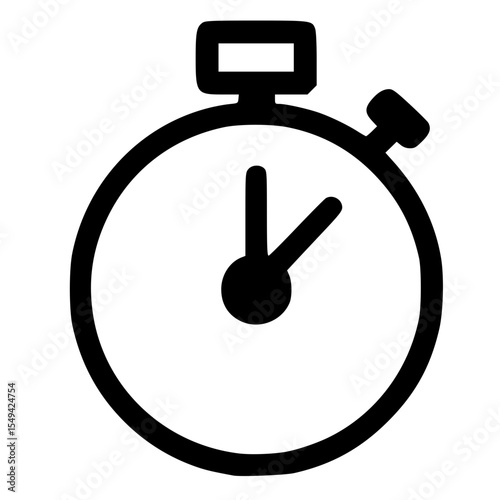 stopwatch vector icon