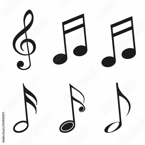 treble clef and notes