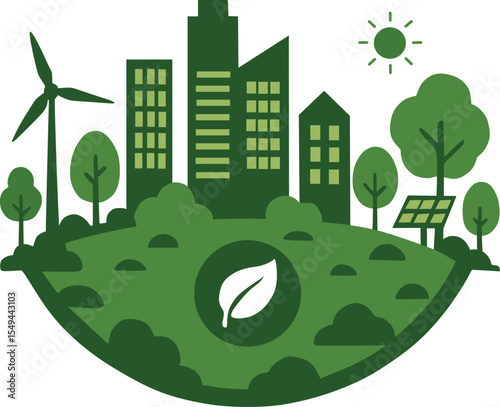 eco city landscape