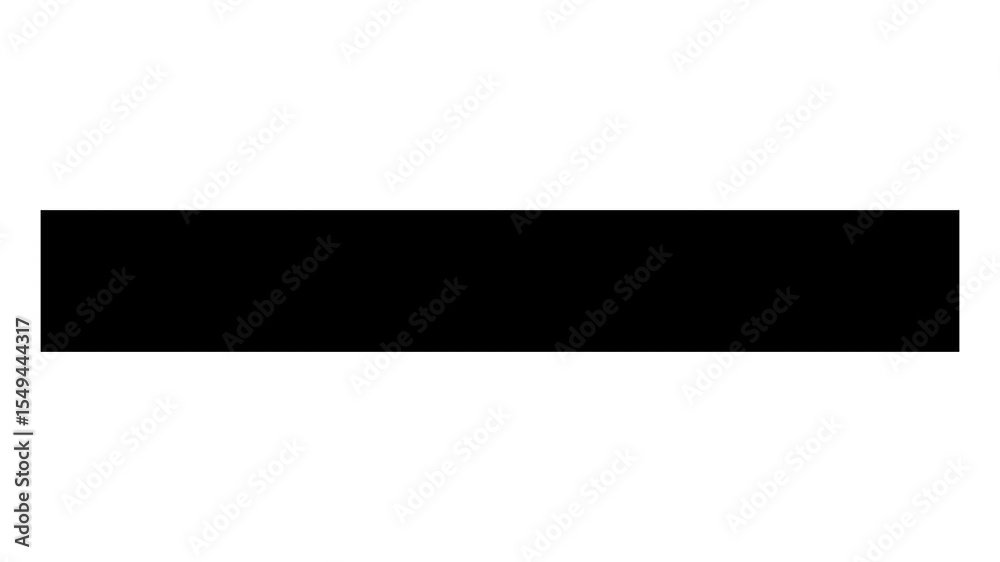 Stream Ended Thanks For Watching Animated Banner with Red And Black Letters And White Background.