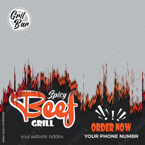 Stak House Advertisement Social Media Post Design