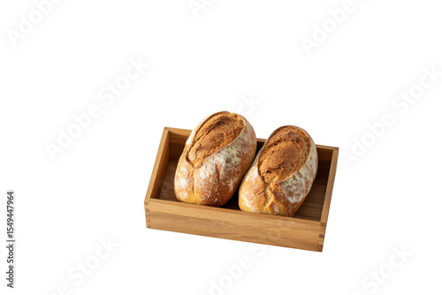 Sleek Minimalist Bread Box Set for Stylish Kitchens cut elements themed on transparent background. cut flower elements, garden themed designs. Top view high quality PNG.
