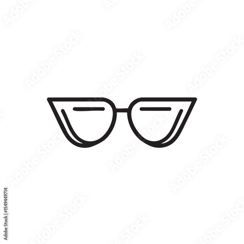 Chic cat-eye sunglasses design for fashion accessories