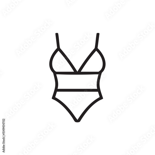 Stylish swimsuit design for summer beach activities and vacation fun