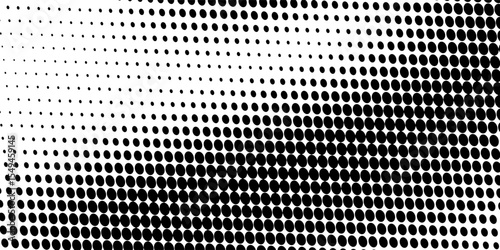Halftone faded gradient texture. Grunge halftone grit background. White and black sand noise wallpaper vector