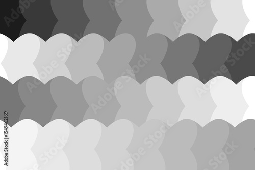 Black gray color tint abstract shape pattern background