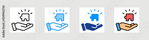Solution Icon Collection Set Multiple Style