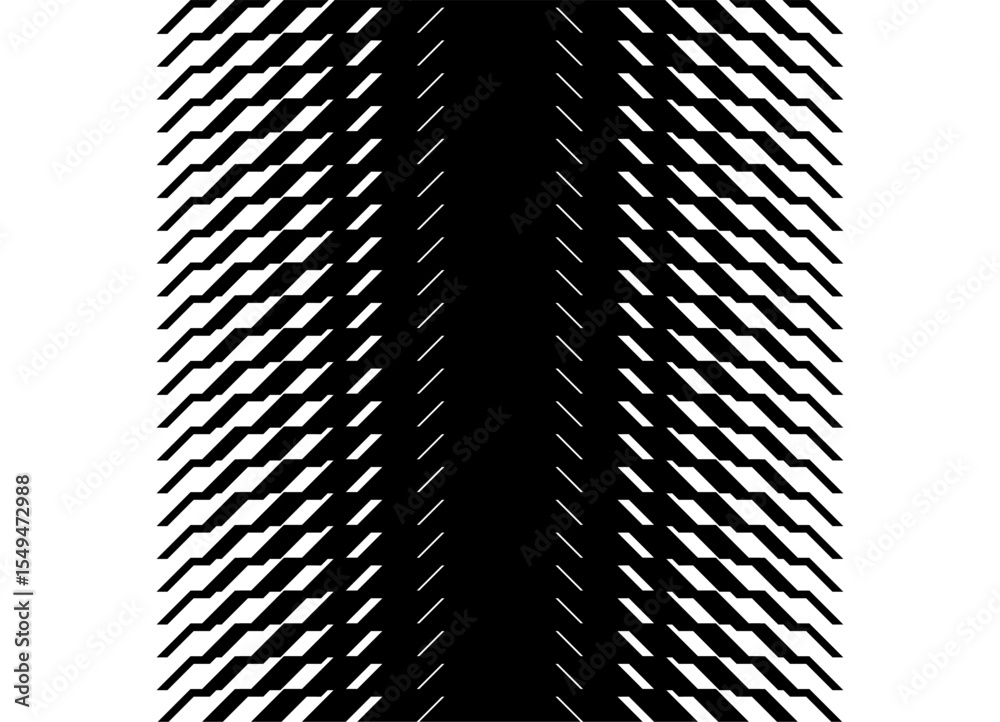 custom made wallpaper toronto digitalSeamless Vector Transition from Black to White with Broken Lines. Modern Design Element, Divided Vector Background. Monochrome Pattern