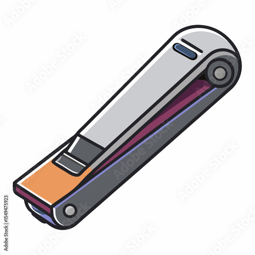 Compact Nail Clipper Vector