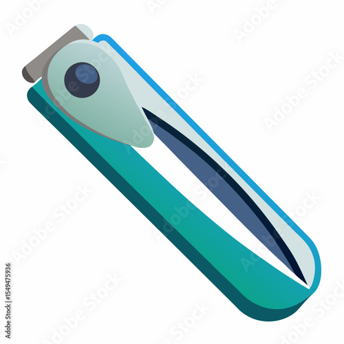 Compact Nail Clipper Vector