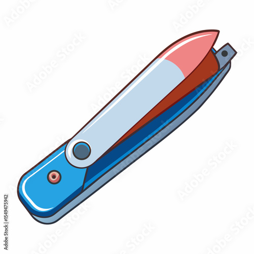 Compact Nail Clipper Vector