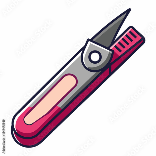 Compact Nail Clipper Vector