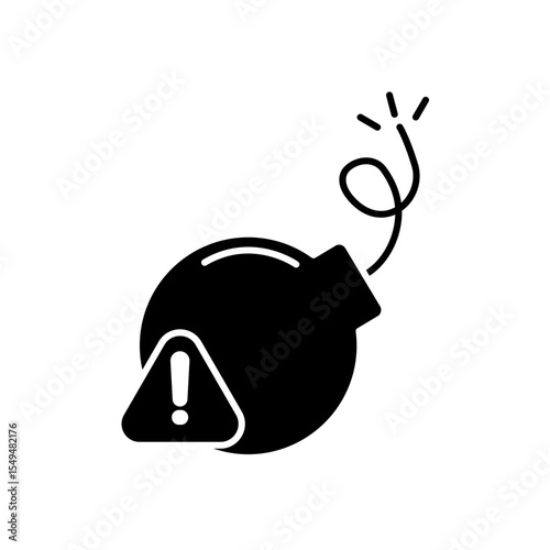 Icon a risk, isolated against a clean background.