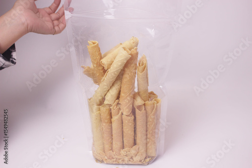 bread sticks in a basket