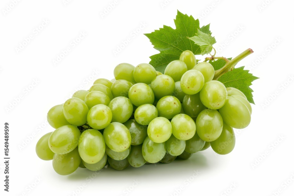 Green grapess fruit on white background isolated, white background Green grapess fruit on white background isolated, white background