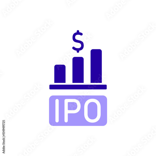 Icon a ipo, isolated against a clean background.