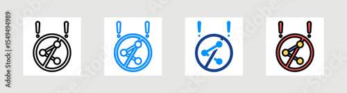 Dont Share Icon Collection Set Multiple Style
