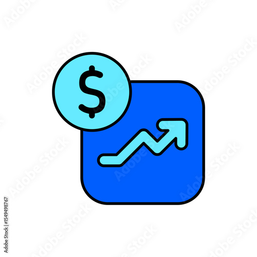 Icon a stock, isolated against a clean background.