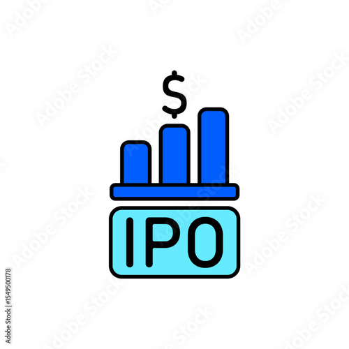 Icon a ipo, isolated against a clean background.