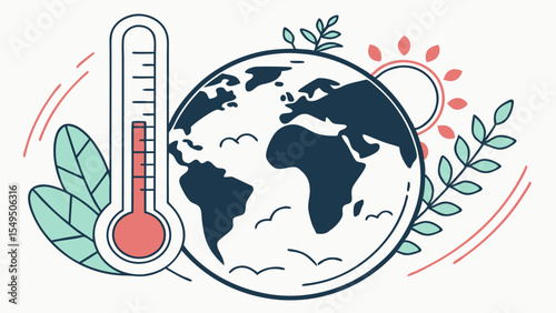 Global Warming Earths Temperature and Environmental Impact.