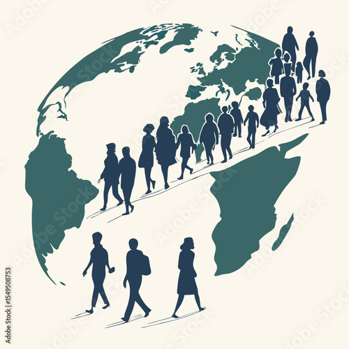 business people around the world