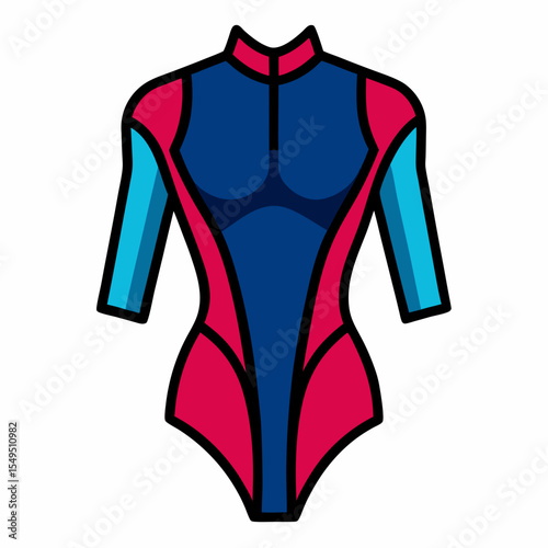 Minimal Bodysuit Silhouette