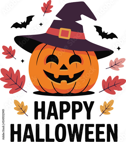 Happy Halloween vector design