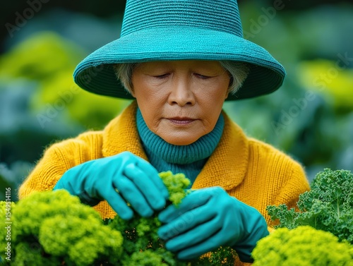 Fresh Broccoli and Broccoflower: Healthy Natural Produce in a Market