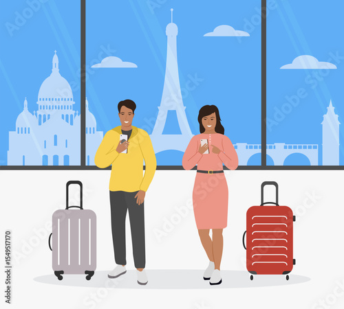 People Travel France Europe Tourist Summer Holiday