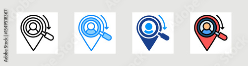 Talent Acquisition Icon Collection Set Multiple Style