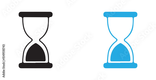 hourglass vector illustration