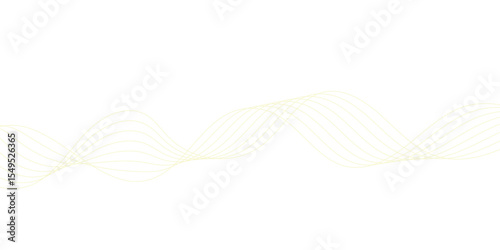 Modern banner background design. Banner template with dynamic wave shapes.Abstract vector wavy lines flowing smooth curve colorful gradient purple blue on transparent background in concept of technolo