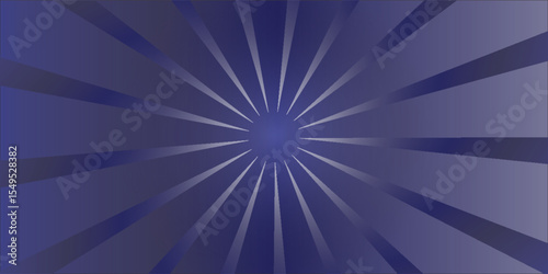 Blue Gradient Radial Burst - Modern Abstract Background