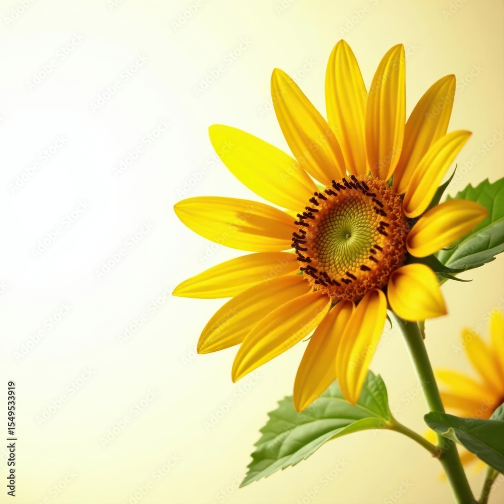 Naklejka premium Amber sunflower oil burst, radiating outwards, yellow, cooking