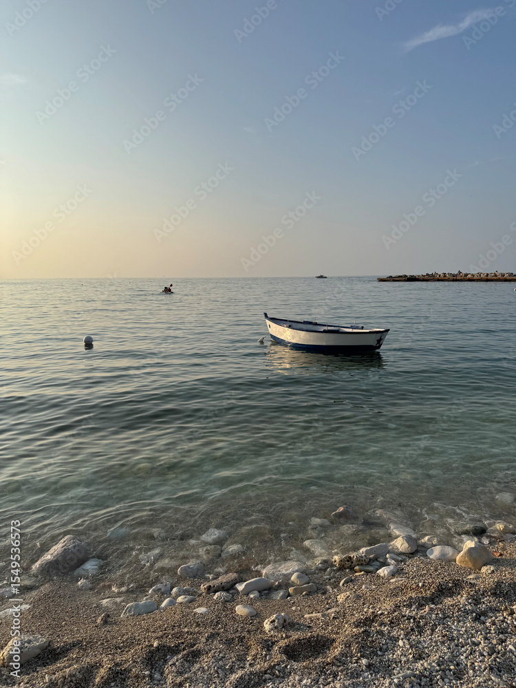 Naklejka premium barca a Portonovo