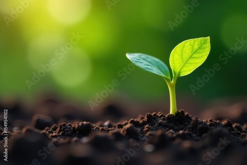 Seed germination, sprout emergence, early growth, nature, root