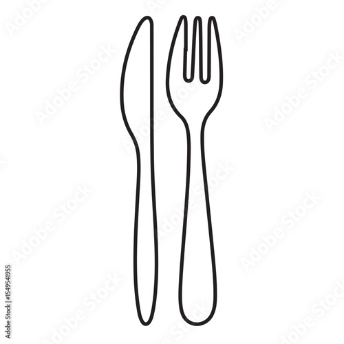 fork and knife