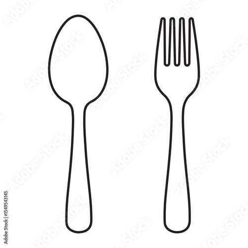 fork and knife