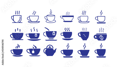 coffee cup icon. cup a coffee sign and symbol. vector illustration eps 10.