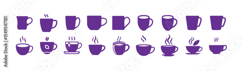 coffee cup icon. cup a coffee sign and symbol. vector illustration eps 10.
