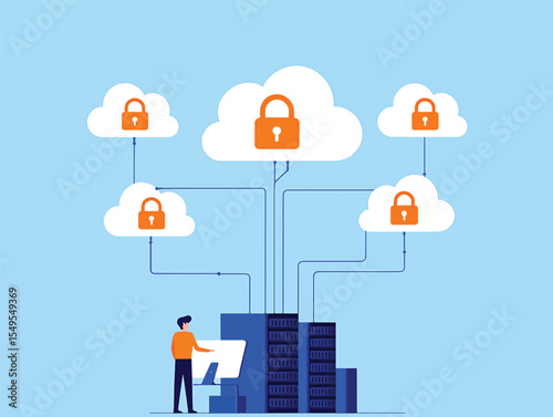 Secure Cloud Computing Data Protection and Server Security