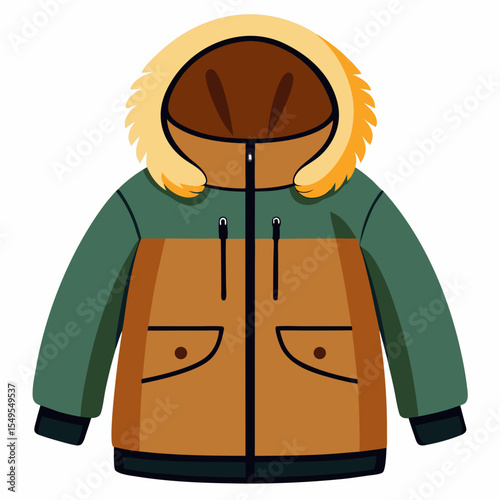 Hooded Parka Silhouette