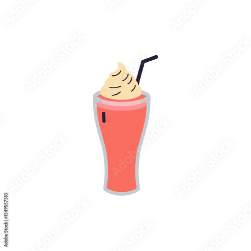 ice cream with a cup of coffee