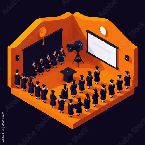 3d render of a computer security concept