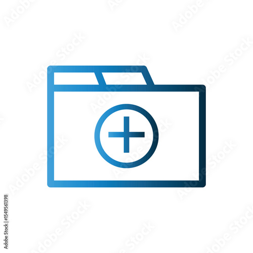 Medical Report icon template