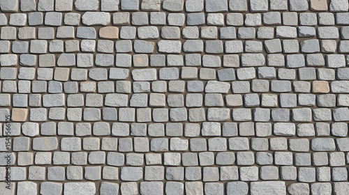 Seamless texture of tillable cobblestone