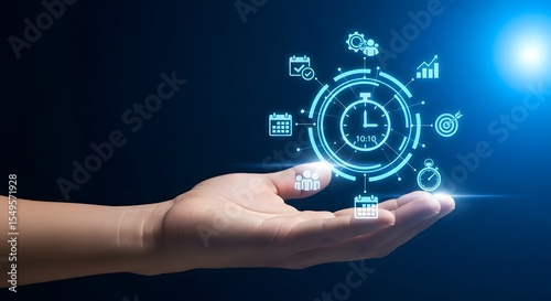 Time Management Solutions: Hand Holding Digital Productivity Tools