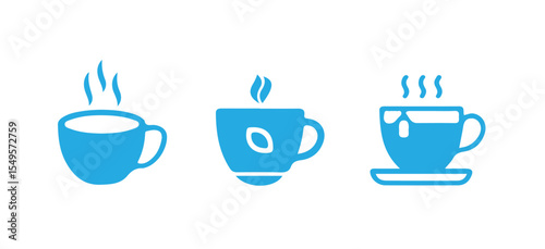 Coffee cup silhouette, coffee cup icon, vector illustration eps 10.